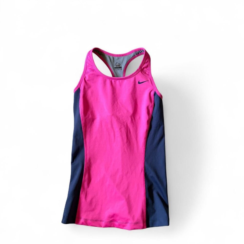 Nike Women's Pink and Navy Vest